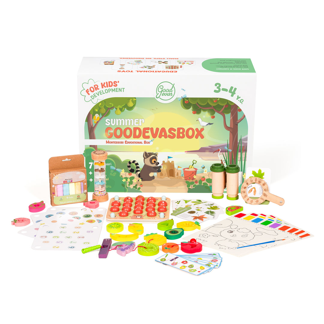 Zomerspeelset voor peuters (3–4 jaar) — GoodevasBox