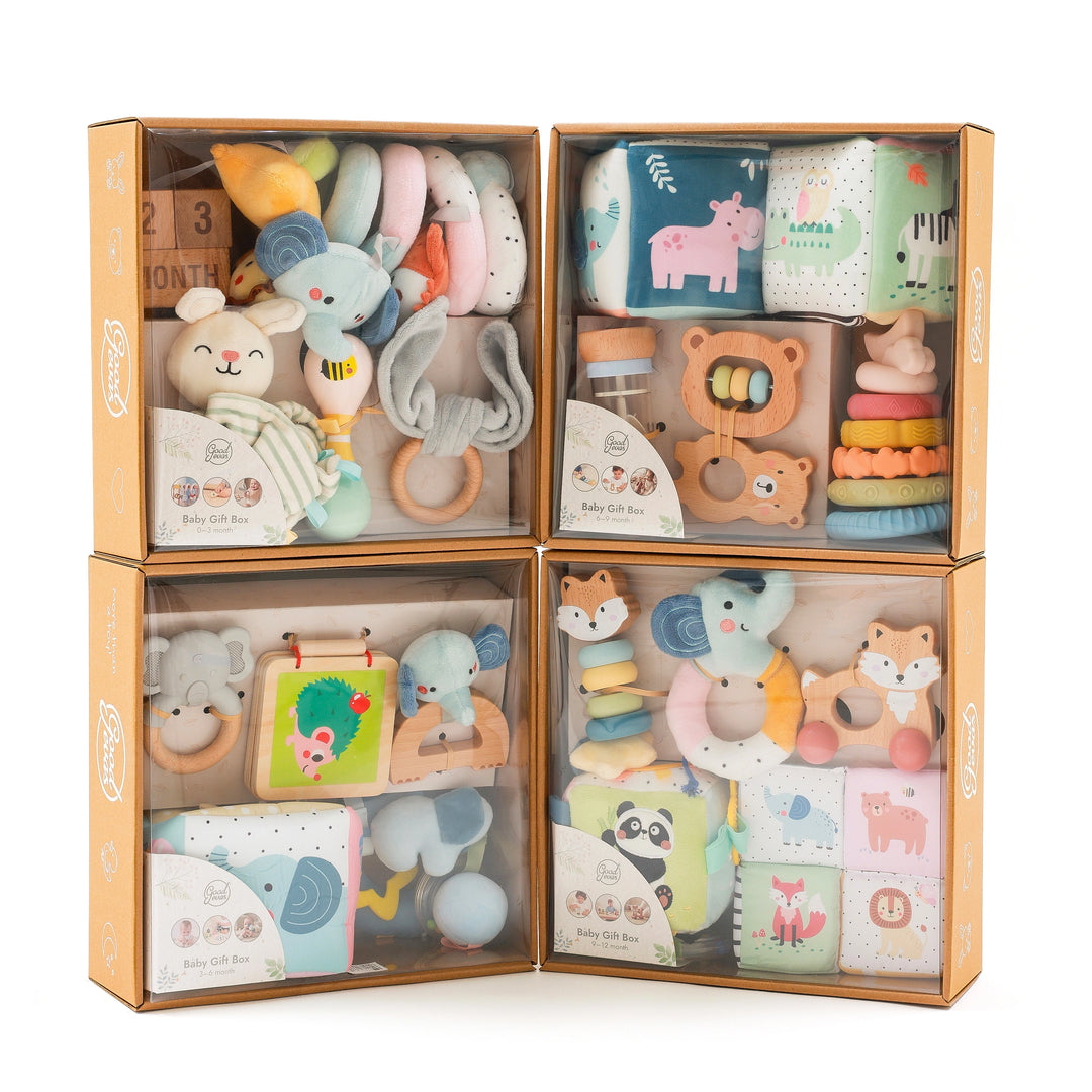 BabyBox — Speelpakketten voor het eerste jaar (0–12 maanden)