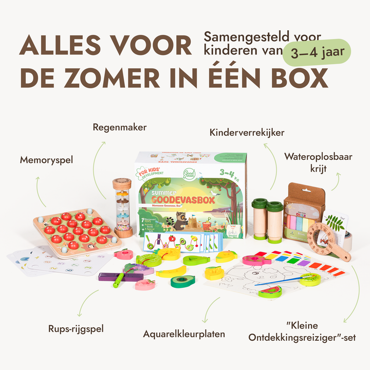 Zomerspeelset voor peuters (3–4 jaar) — GoodevasBox