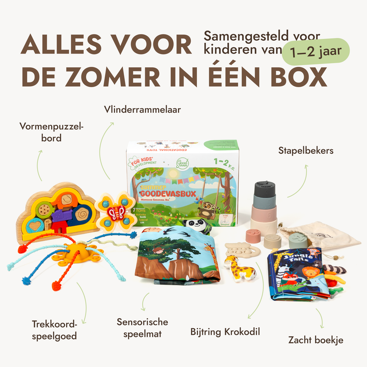 Zomerspeelset voor peuters (1–2 jaar) — GoodevasBox