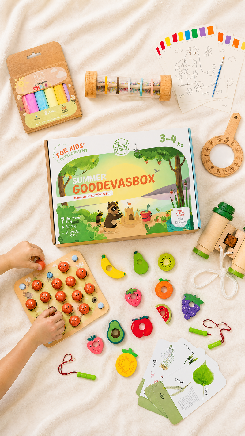 Zomerspeelset voor peuters (3–4 jaar) — GoodevasBox