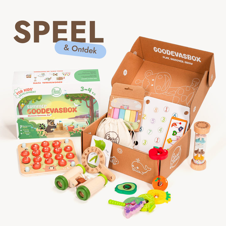 Zomerspeelset voor peuters (3–4 jaar) — GoodevasBox
