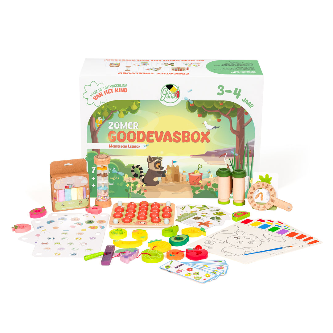 Zomerspeelset voor peuters (3–4 jaar) — GoodevasBox