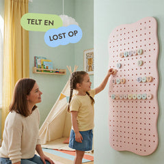 Houten pegboard voor de kinderkamer — GoodevasBoard