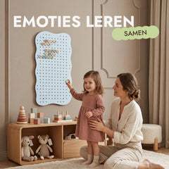 Houten pegboard voor de kinderkamer — GoodevasBoard
