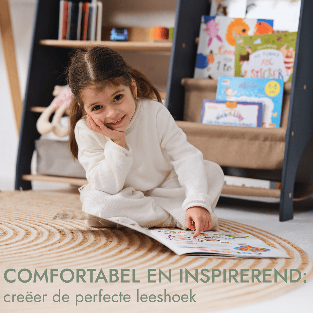 Houten Montessori Planken 2-in-1: Boekenplank & Speelgoed Planken