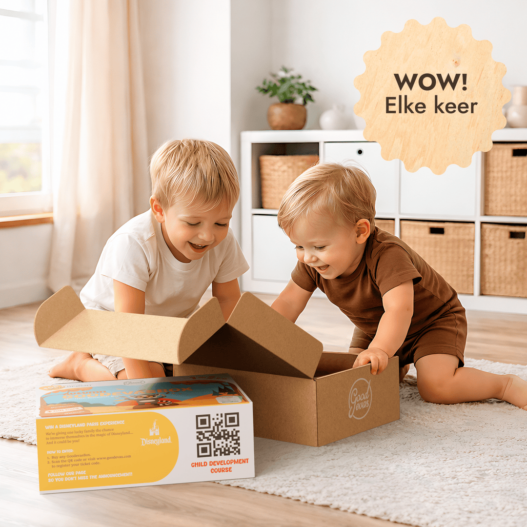 Jaarabonnement op speelsets (1–2 jaar) — GoodevasBox