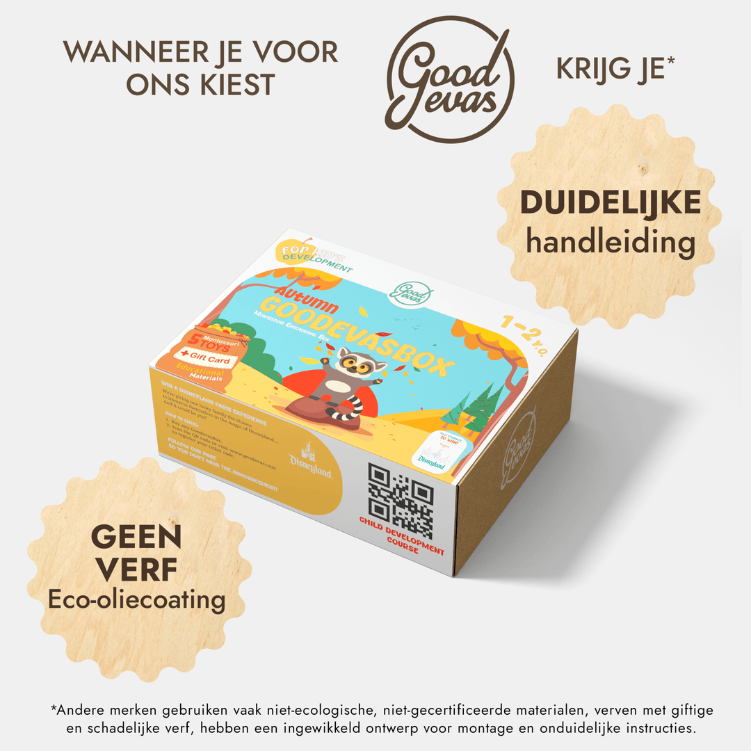 Jaarabonnement op speelsets (1–2 jaar) — GoodevasBox