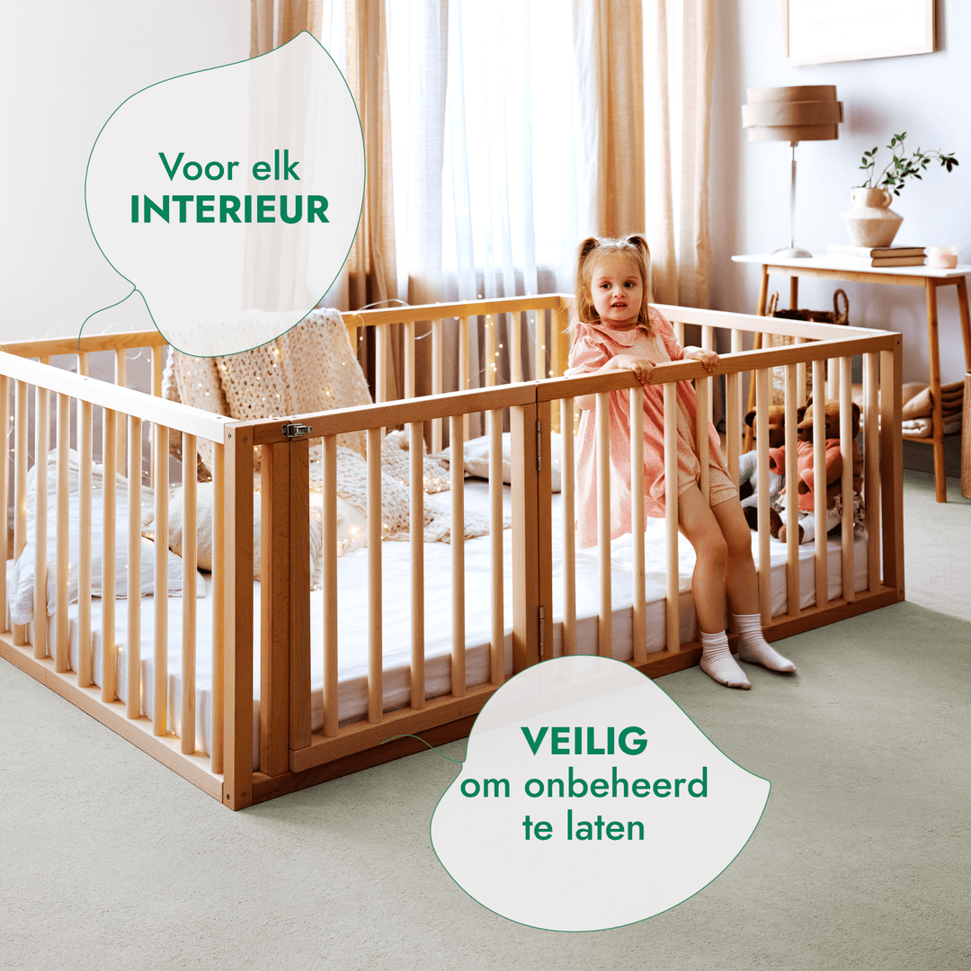 Montessori-bed voor kinderen en peuters vanaf 6 maanden oud