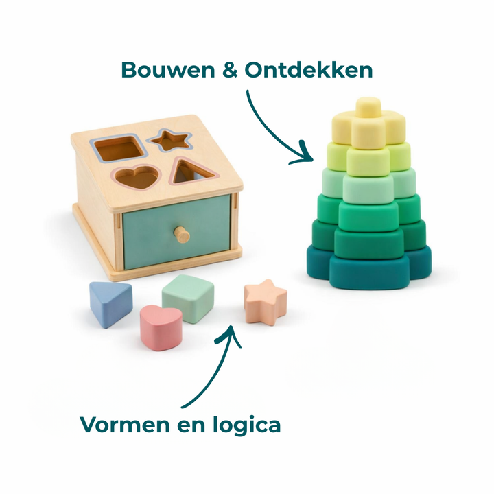 Jaarabonnement op speelsets (1–2 jaar) — GoodevasBox