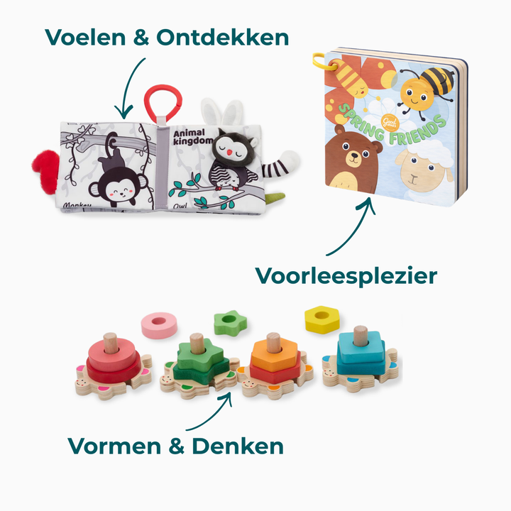 Jaarabonnement op speelsets (1–2 jaar) — GoodevasBox