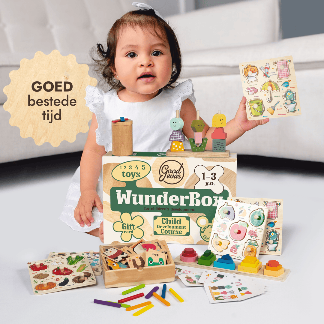 WunderBox 1–3 jaar – ontwikkelingsdoos voor peuters