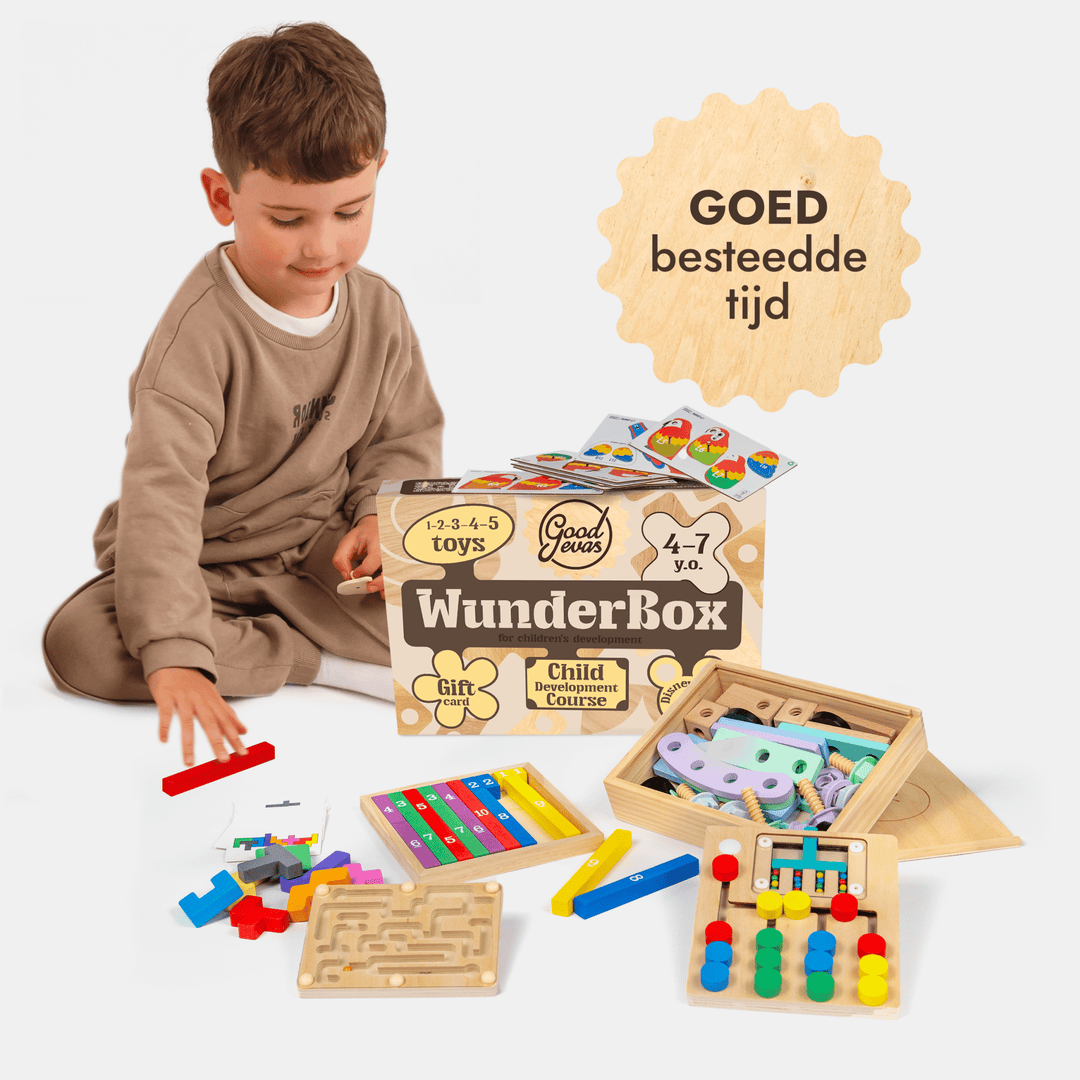 WunderBox 4–7 jaar – ontwikkelingsdoos voor kinderen